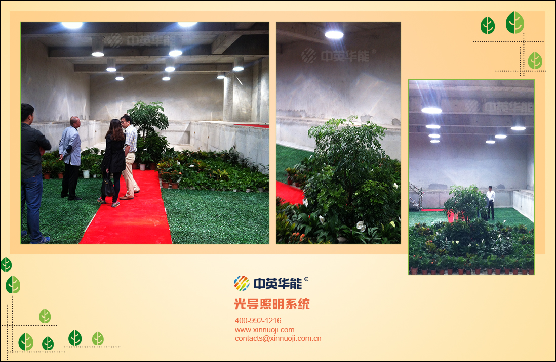 光導照明-自然光源，普照地下場所